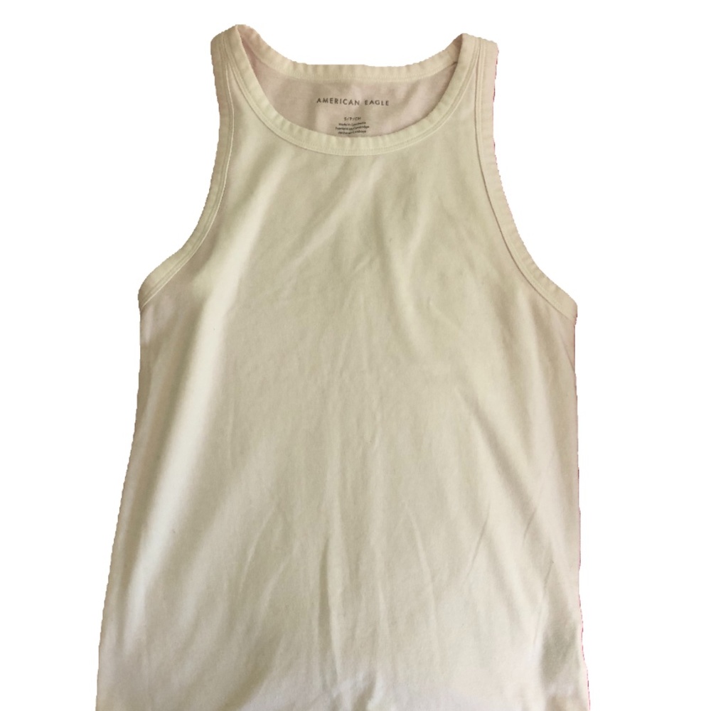 American Eagle White Tank Top